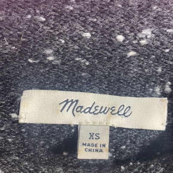 Madewell Wool Blend Mock Neck Sweater Minimalist Cozy Academia Soft Grunge - Picture 5 of 13